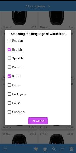 Mi Band ۴ WatchFaces - عکس برنامه موبایلی اندروید