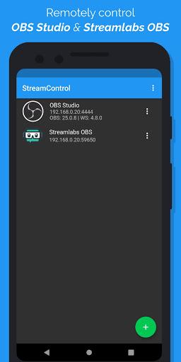 StreamCtrl - Remote for OBS - عکس برنامه موبایلی اندروید