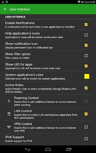 AFWall+ (Android Firewall +) - Image screenshot of android app