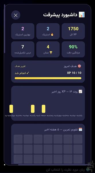 آموزش زبان لینگوپلی - عکس برنامه موبایلی اندروید