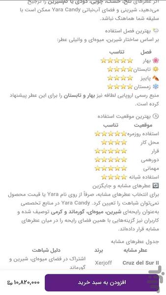عطر و ادکلن حاجی سلامت - عکس برنامه موبایلی اندروید
