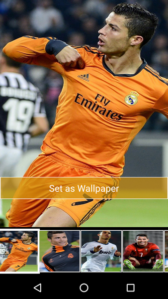 Cristiano Ronaldo 2020 HD Wallapers - Real Madrid - Image screenshot of android app