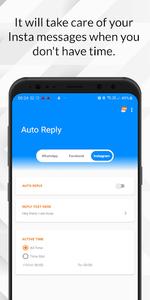 Auto Reply for Whats FB and insta - عکس برنامه موبایلی اندروید