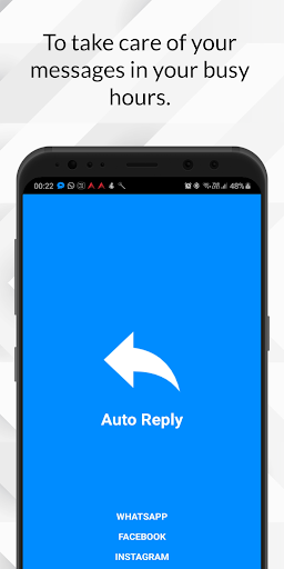 Auto Reply for Whats FB and insta - عکس برنامه موبایلی اندروید