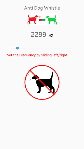 Anti Dog Whistle Sound - Stop Barking - Image screenshot of android app