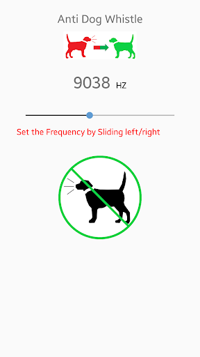 Anti Dog Whistle Sound - Stop Barking - Image screenshot of android app