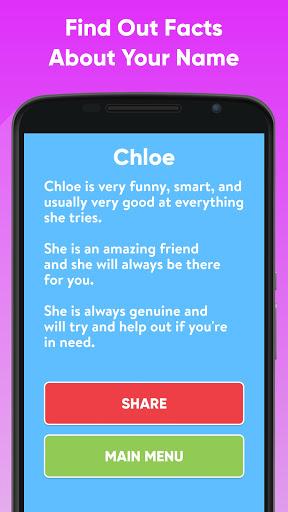 My Name Meaning - Gameplay image of android game