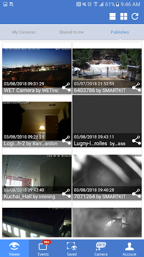 CameraFTP IP Camera Viewer - عکس برنامه موبایلی اندروید
