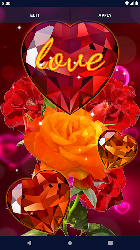 Diamond Heart wallpaper by NikkiFrohloff - Download on ZEDGE™ | a05e