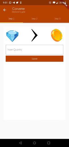 Diamonds calc for Free Fire - Converter Free - عکس برنامه موبایلی اندروید