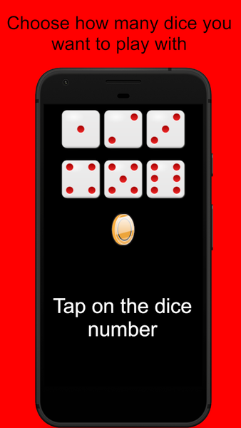 Dice - Gameplay image of android game