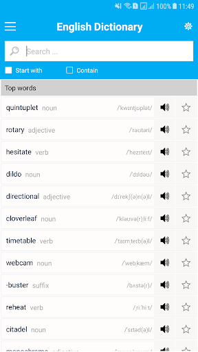 Macmillan English Dictionary - Image screenshot of android app