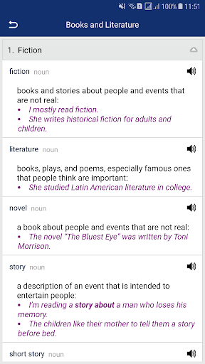 Longman Dictionary Of American English - Image screenshot of android app