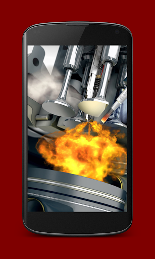 Diesel Engine Live Wallpaper - Image screenshot of android app