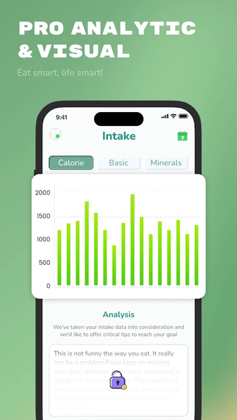 CaloPeek: AI Calorie Counter - عکس برنامه موبایلی اندروید