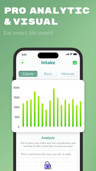CaloPeek: AI Calorie Counter - عکس برنامه موبایلی اندروید