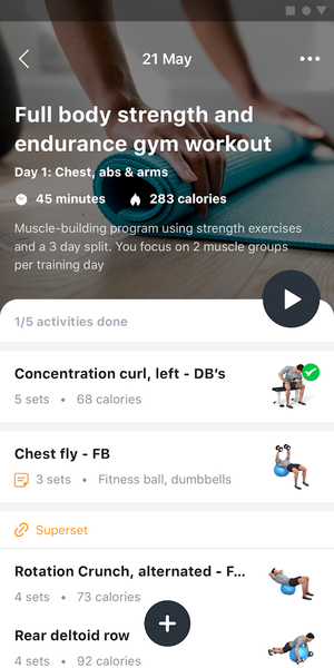 Coach Gyms - Image screenshot of android app