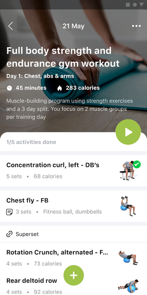 Biko Personal Training - Image screenshot of android app