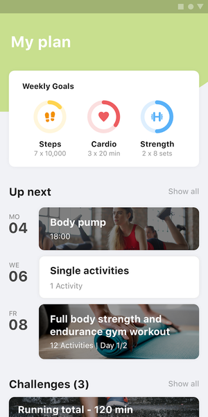 LH Fitness - عکس برنامه موبایلی اندروید