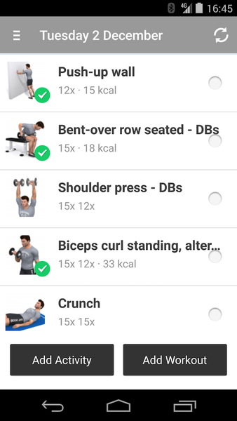 The Fitness Studio - Image screenshot of android app