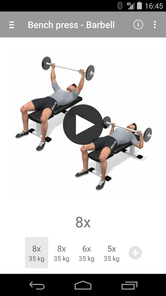 The Fitness Studio - Image screenshot of android app