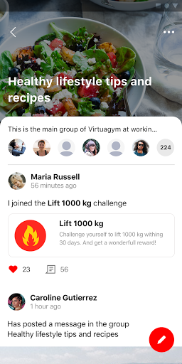 Trilogy Sports and Fitness - Image screenshot of android app