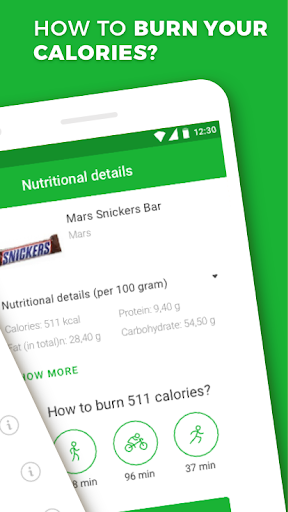 Calorie, Carb & Fat Counter - عکس برنامه موبایلی اندروید