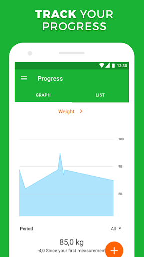 Virtuafood: AI Calorie Tracker - Image screenshot of android app