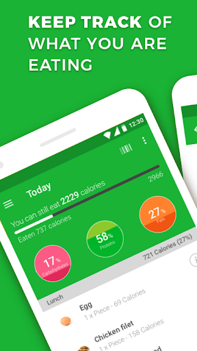 Virtuafood: AI Calorie Tracker - Image screenshot of android app