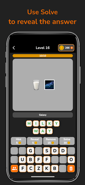 Emoji Mania: Emoji Quiz Game - Gameplay image of android game