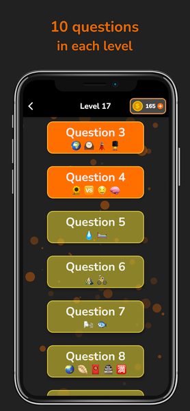 Emoji Mania: Emoji Quiz Game - Gameplay image of android game