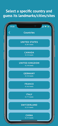 Geo Mania: Guess the Location - Gameplay image of android game