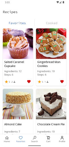 Easy Baking Recipes - Image screenshot of android app