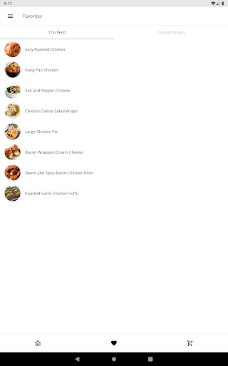 Chicken Recipes - Image screenshot of android app
