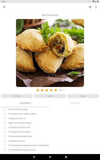 Meat Recipes - Image screenshot of android app