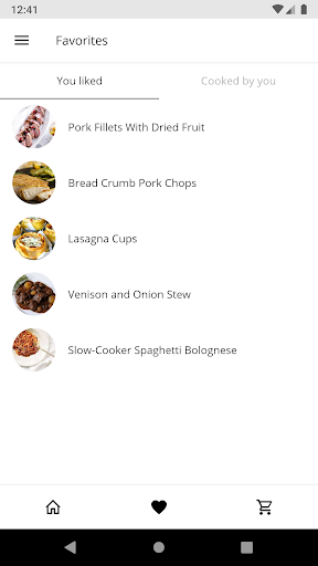 Meat Recipes - Image screenshot of android app