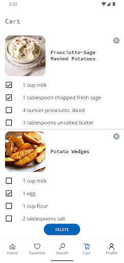 Potato Recipes - Image screenshot of android app