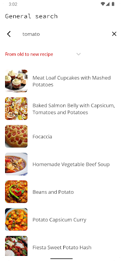 Potato Recipes - Image screenshot of android app
