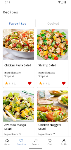 Salad Recipes for Every Day - Image screenshot of android app