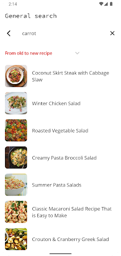 Salad Recipes for Every Day - Image screenshot of android app