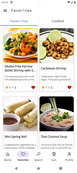 Shrimp Recipes - Image screenshot of android app