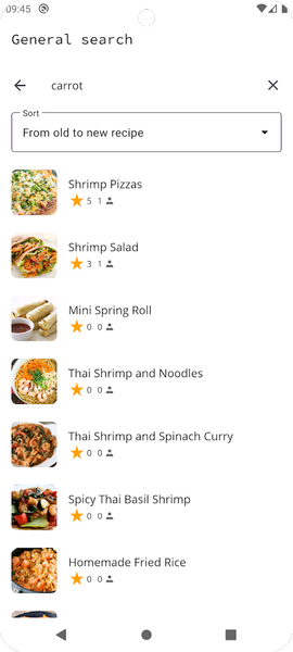 Shrimp Recipes - Image screenshot of android app