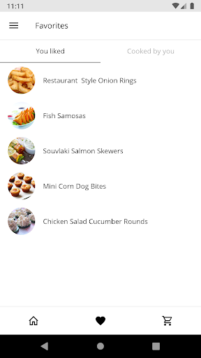 Snack Recipes - Image screenshot of android app