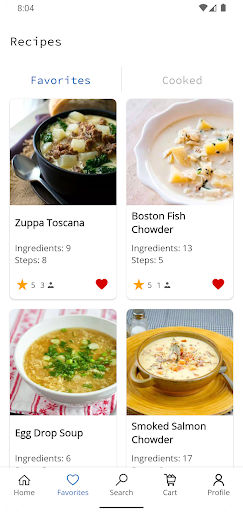 Soup Recipes - Image screenshot of android app