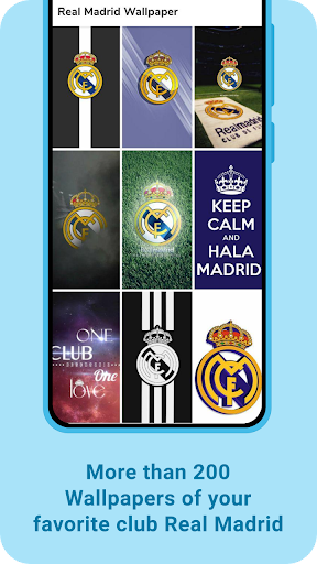 200 real madrid logo wallpaper