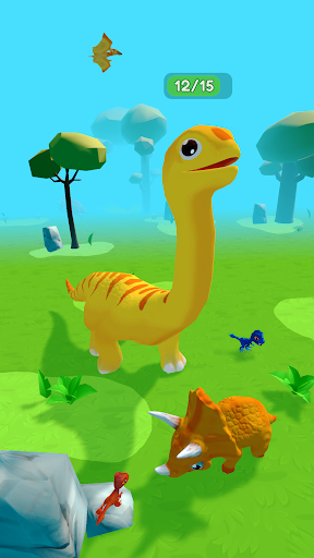 Dino Evolution: Merge Dinosaur - عکس برنامه موبایلی اندروید