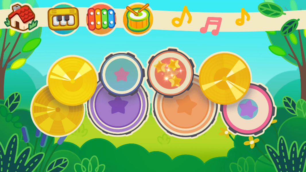 Baby Dino Piano:Kids Piano Fun - Gameplay image of android game