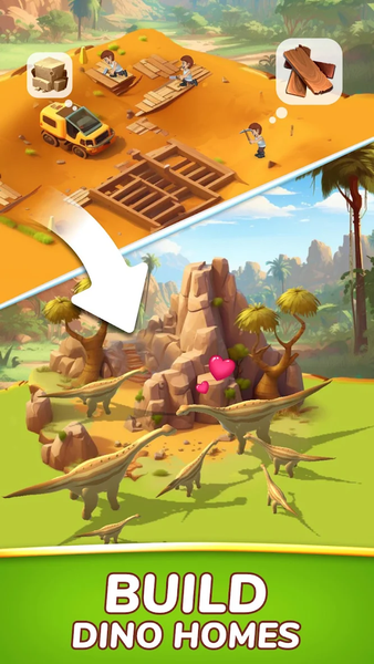 Jurassic Valley: Dinosaur Park - عکس بازی موبایلی اندروید