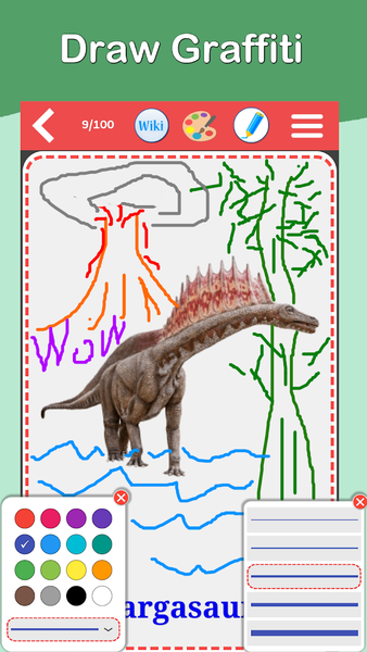Dino World : Dino Cards Games - عکس برنامه موبایلی اندروید