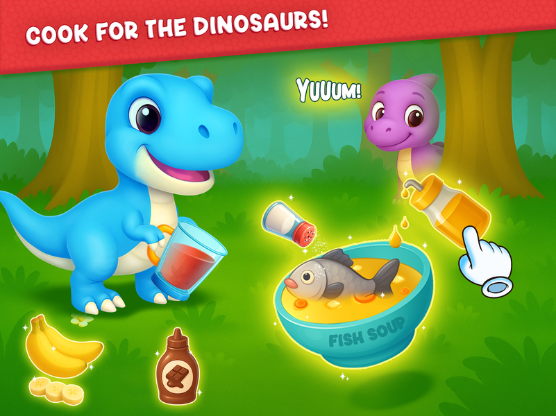 Dino Care Games For Toddler - عکس بازی موبایلی اندروید